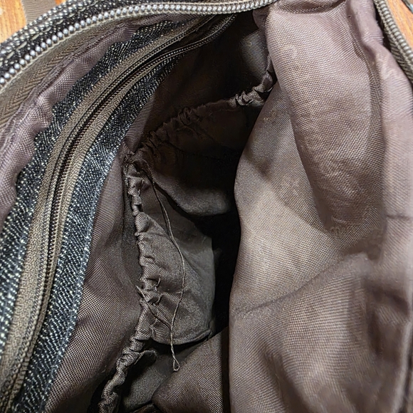 Thirty-One Denim and Brown Crossbody Bag - Picture 4 of 5